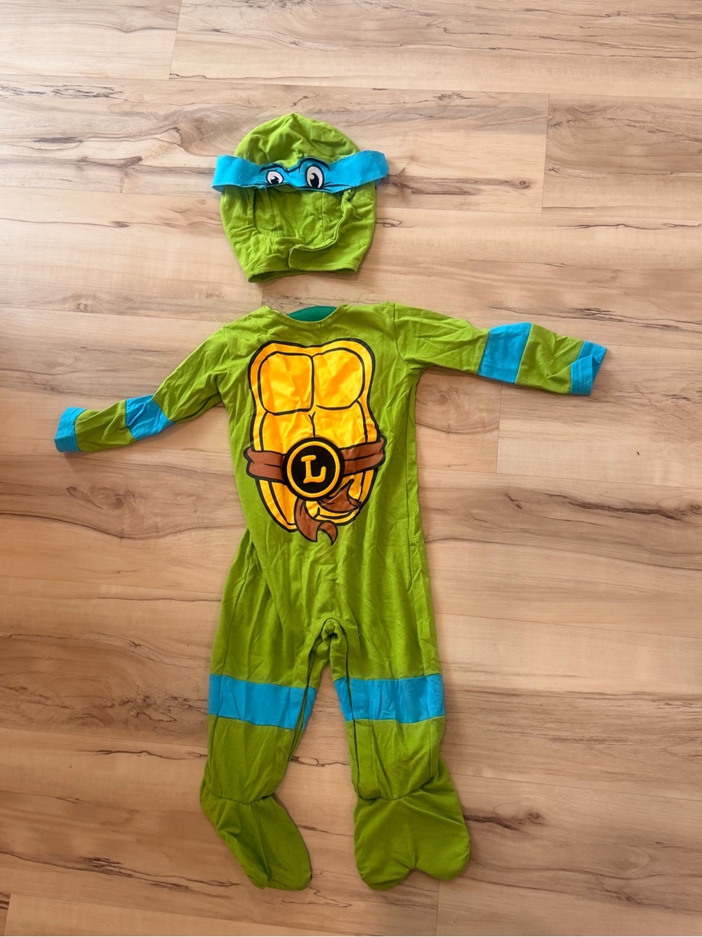 Toddler Teenage Mutant Ninja Turtles Leonardo Costume 18-24M Halloween TMNT